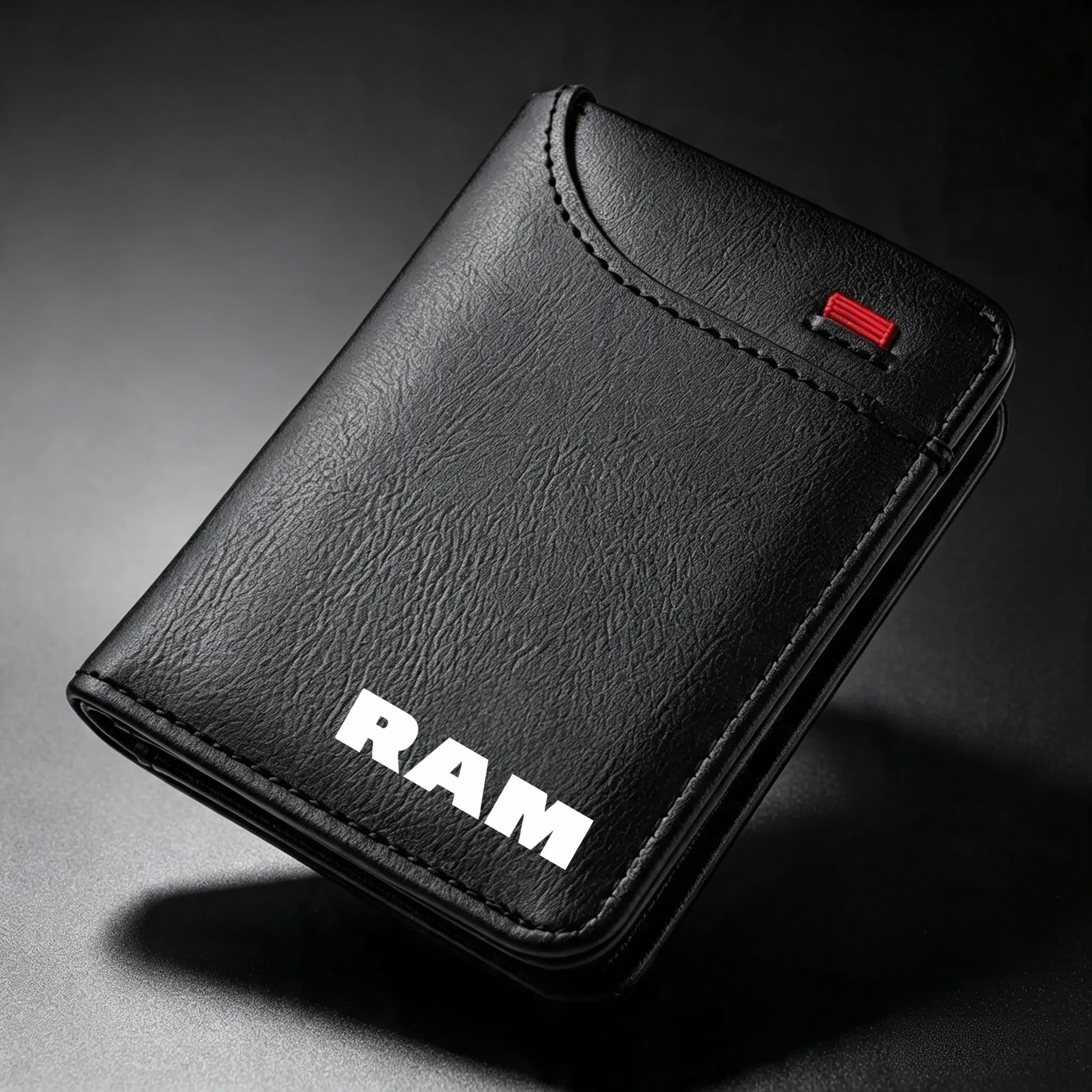 PU Leather Car Driving Document Bag ID Pocket ID Passport Holder Card Wallet Card Pouch For Dodge Ram 1500 Journey Charger Dart Challenger Durango