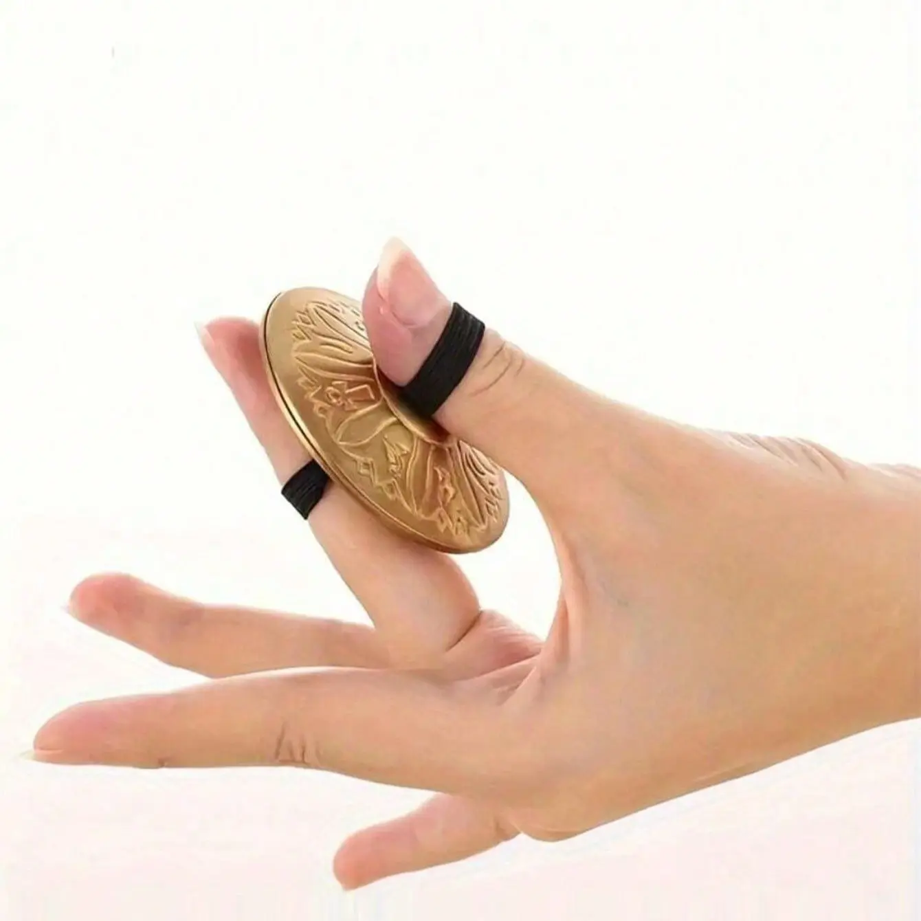 Creative Finger Cymbals Set, Fun Percussion Musical Instruments, Party Game Supplies, Stage Performance Accessories, Gift and Collectible, Holiday Present