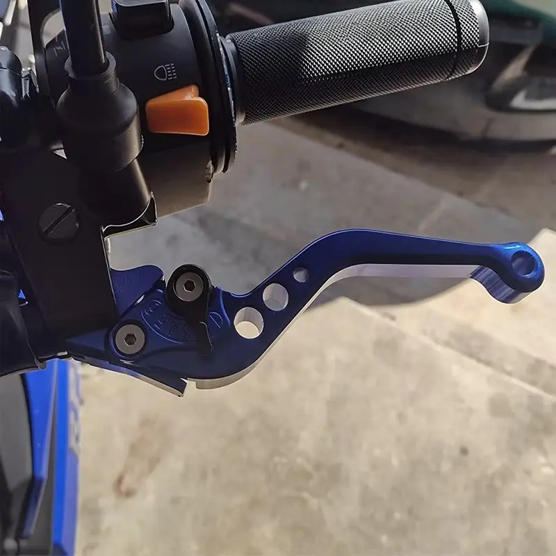 22mm Cnc Adjustable Hydraulic Brake and Clutch Lever Set, Universal Fit Motorcycle Clutch Lever, Motorcycle Handlebar Accessories