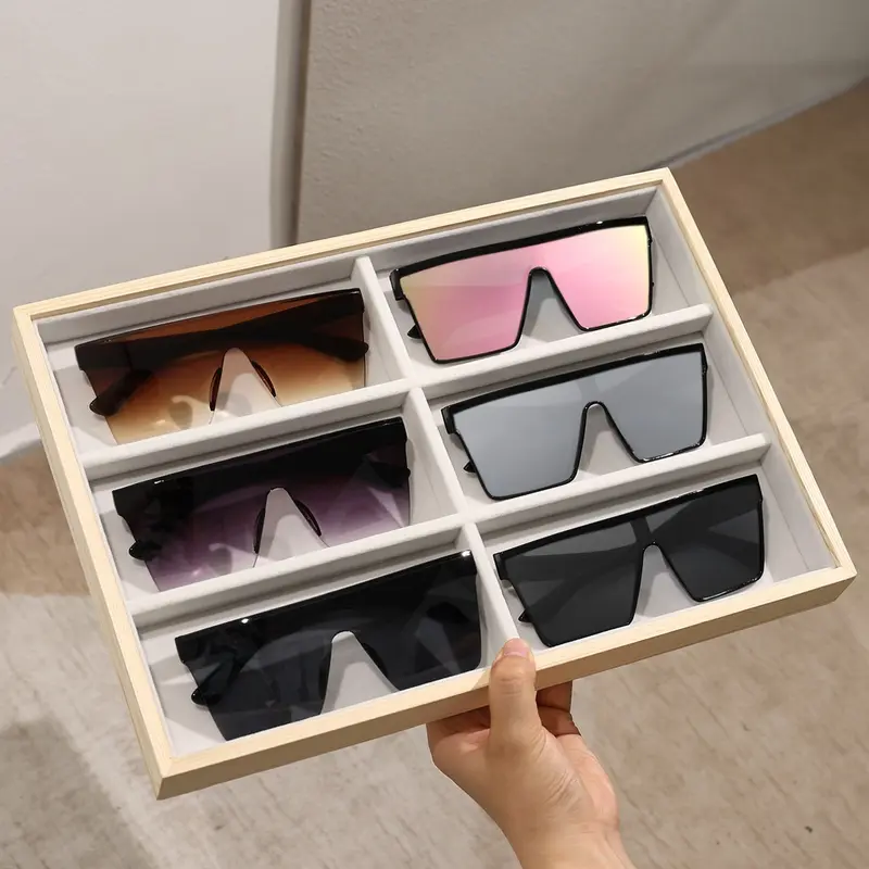 6 Pairs Fashion Women's Sunglasses, Fashionable Sunglasses, Stylish Shades, Uv400 Protection, Ideal for Commuting, Vacation, Driving & Daily Wear