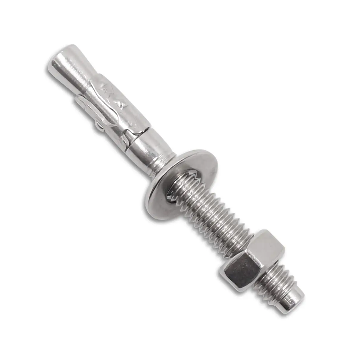 5/16" x 2-3/4" Wedge Anchor, Stainless Steel Concrete Anchors | For High Strength Concrete Blocks/Masonry/ Stone, Expansion Bolt Fasteners, 3/8 Concrete Anchors, Easy to Install,5PCS