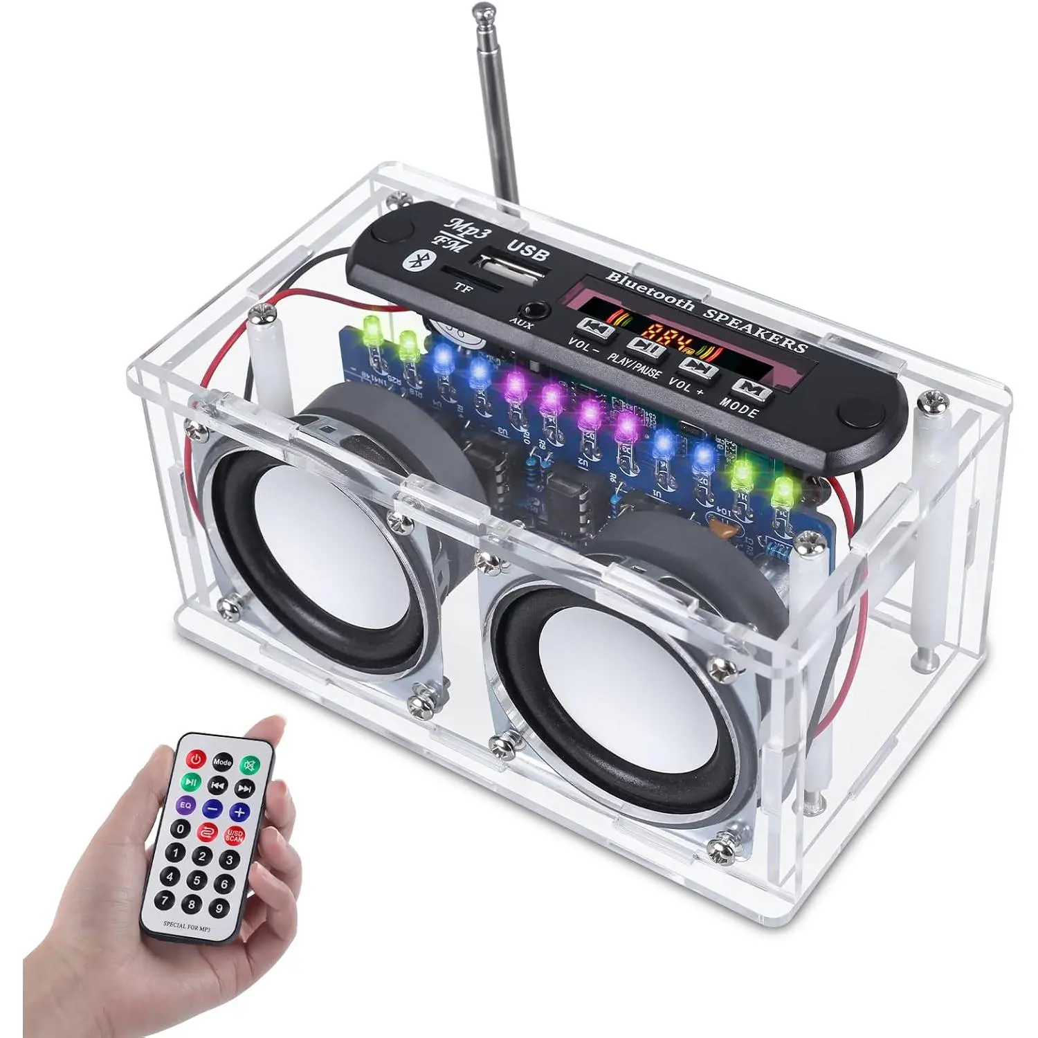Function Soldering Practice Kit with Control Soldering Project for Indoor Leisure & Outdoor Recreation Activities