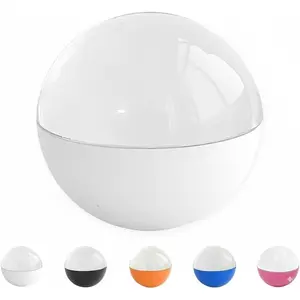 Father's Day Popular Gift: 2.7-in Customizable Wi-Fi Crystal Ball Video Player, Digital Memory Display for Photo-Video Uploads, Decorative DIY Souvenir for Anniversaries, Birthdays