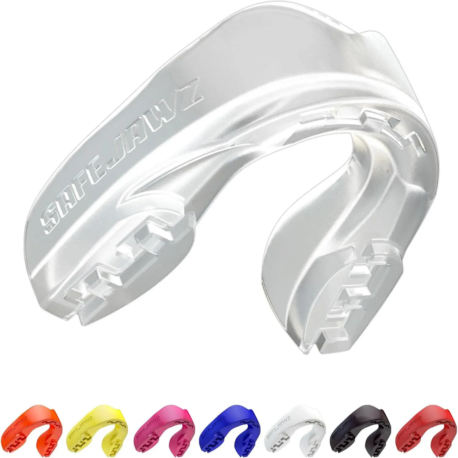 Adult Slim-Fit Molding Sports Mouthguard with Case for 2 Key Contact Sports: Basketball, Boxing, Mouthguard Molding, Sports Mouthguards