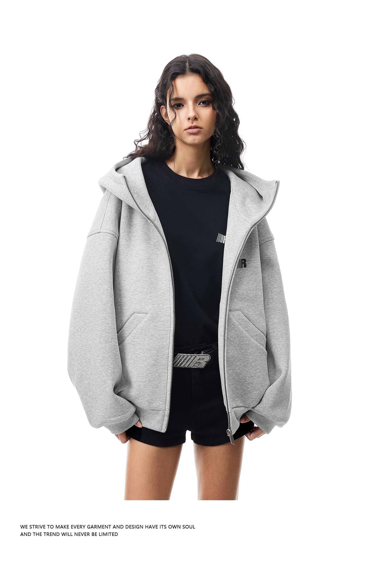 FDR Big Hood Eases Social Anxiety Hoodie High Neck Oversized Unisex Embroidered Letter Fall Cardigan Zip Up Suitable Menswear Womenswear Sweatshirt Pullover Heavyweight #Mentalhealth Tops Casual #valentinesday #tiktokshopjumpstartsale #valentinesdaygift S