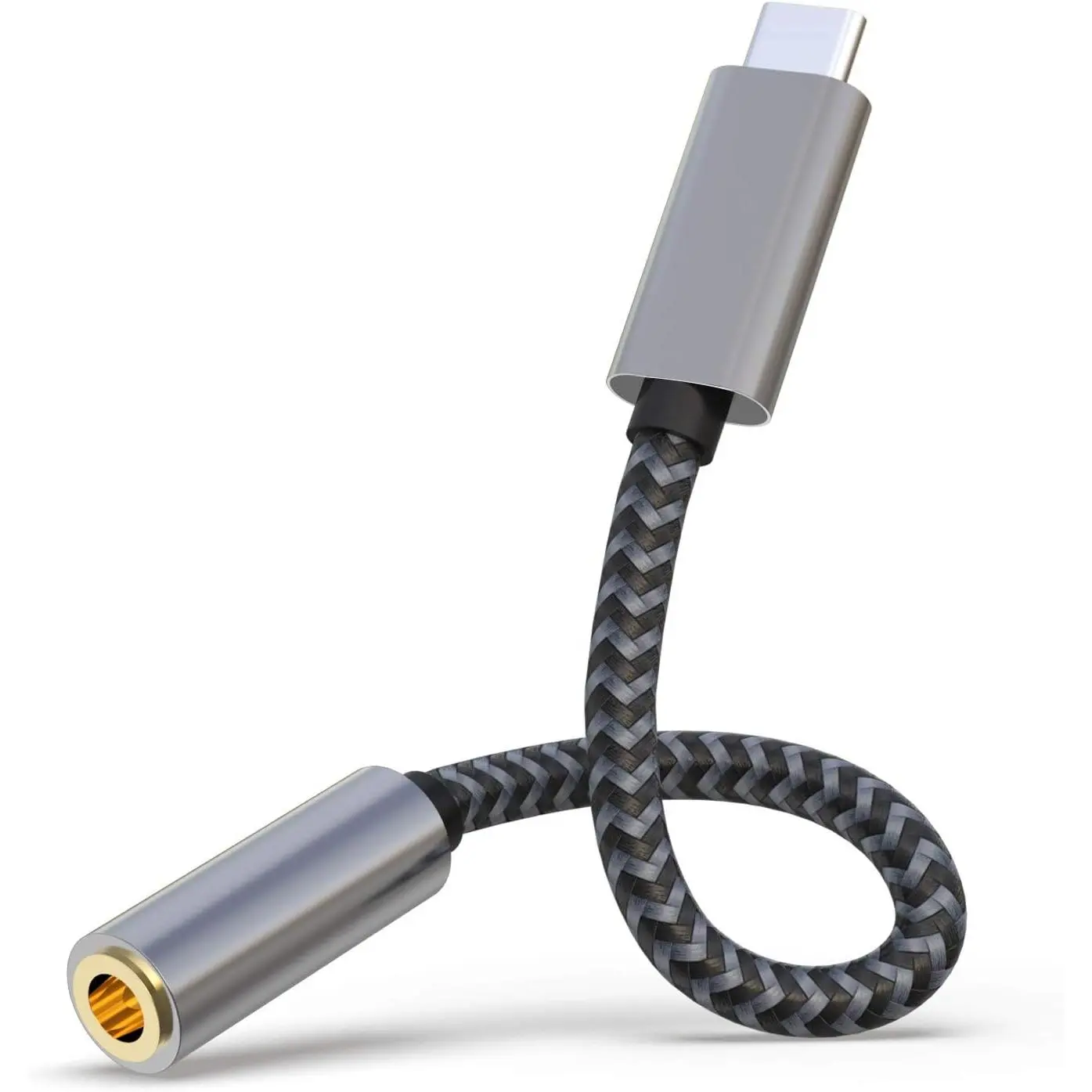 USB C to 3.5mm Audio Adapter Aux to USB C - USB Type C to 3.5mm Female Headphone Jack Adapter Compatible with  15 Plus/15 Pro Max, Galaxy S24 S23 S22 S21, Pixel, MacBook