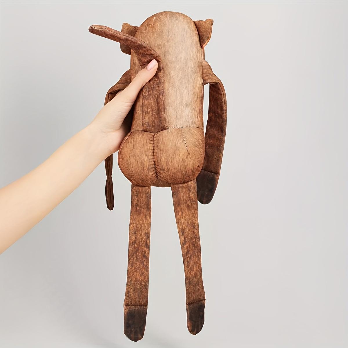 Mischievous Monkey Plush Toy – Fun Fridge Hanging Decor, Perfect Office Prank Gift & Cute Accessory for Monkey Lovers!