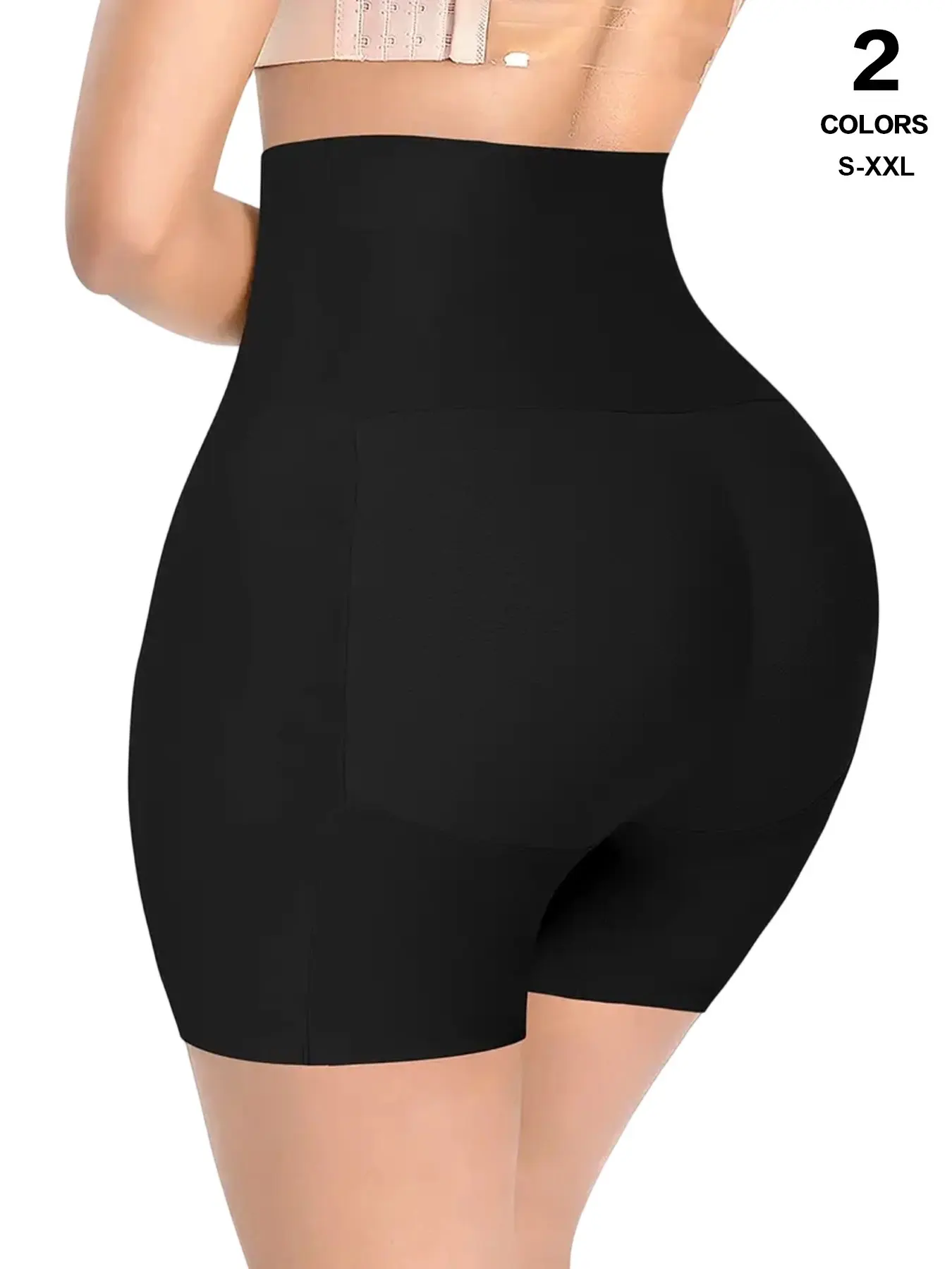 High Waist Butt Lifter Shapewear Pants, Underwear, Invisible Under Jeans, Elastic Waist, Casual Style, Organic Textile, Breathable, All Seasons
