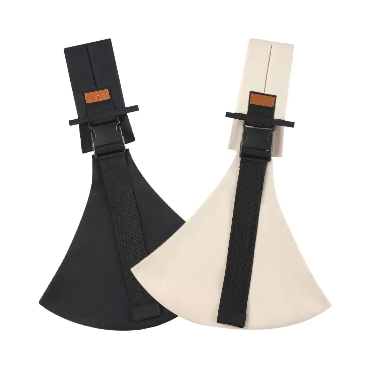 2 Packs Toddler Carrier,Baby Sling Carrier,Baby Sling,Lightweight, Portable, Ergonomic-Designed, Travel-Friendly, Secure & Safe Baby Carriers(Black+Beige)