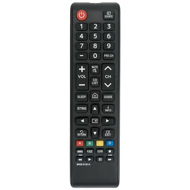 BN59-01301A Universal Replacement Remote Control Compatible with Samsung Smart TVs, LED, LCD, HDTV, 3D TVs