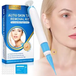 Automatic Skin Tag Remover Kit, Removes 4-9mm Skin Tags, Easy to Use, Includes Instructions, Home Care Essential, Silicone Material