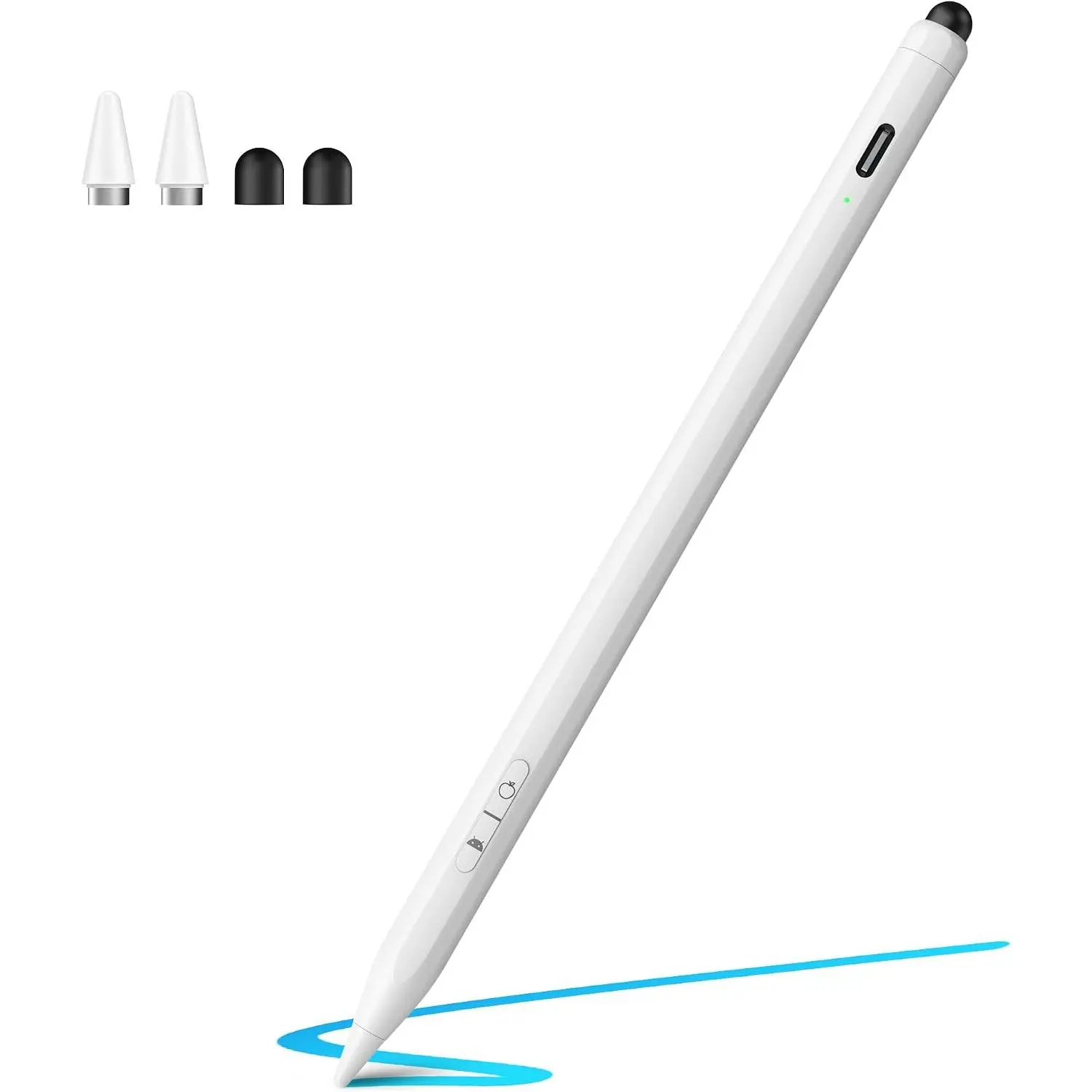 Stylus Pen for iPad, , Touchscreen, Android,  Stylus Pencil | 2 in 1  Charge  Stylus Pen, Fine Tip, High Sensitivity,  Stylist Pencil for , , Watch, Tablets