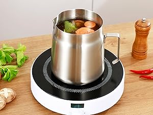 68oz Stainless Steel Oil Filter Pot with Deep Fryer Basket - Kitchen Large Capacity Versatile Oil Strainer Vessel and Bacon Grease Saver for Cooking Grease