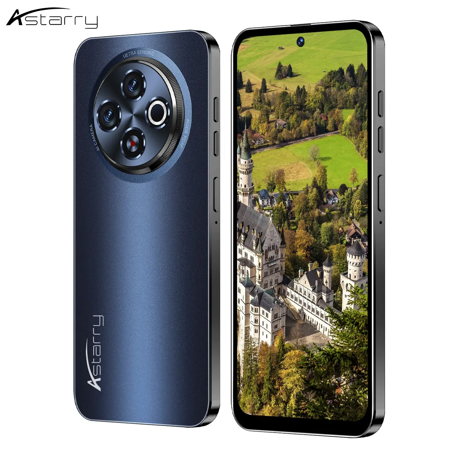 Astarry-Spark30 Pro Smart Android Phone, Large Screen Smartphone, 6.56-Inch Display, 4GB+64GB RAM, 4g Network, Android 12.0, Bluetooth-compatible WiFi GPS, 4300mah Battery
