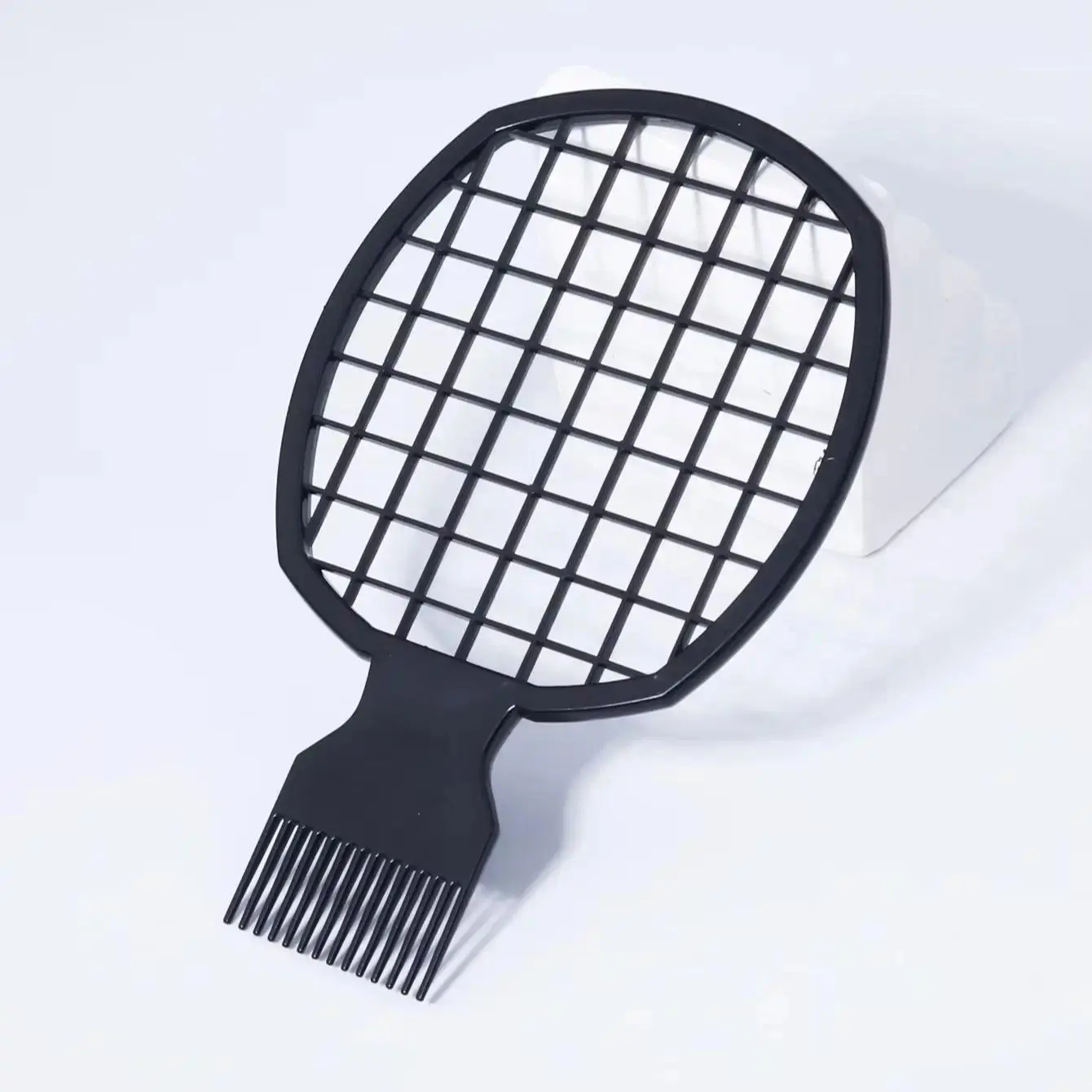 Afro Curl Comb Twist Brush Styling Tool, Professional Hair Salon Brush for Natural Coily Curly Textured Hair, Special Twisting Detangling Brush for Real Hair Wigs Daily & Salon Use