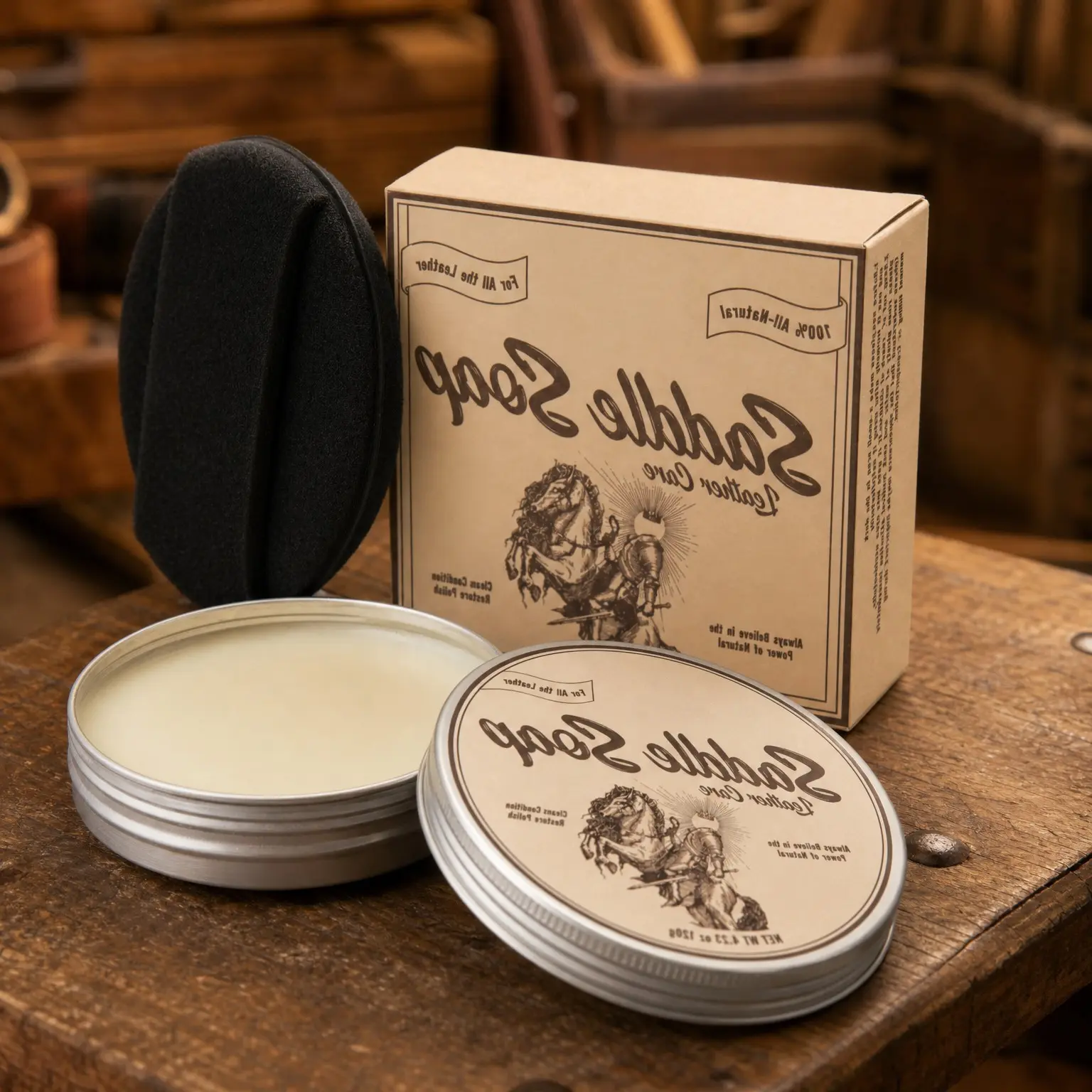 Saddle Soap Leather Cleaner & Conditioner for BootsGift