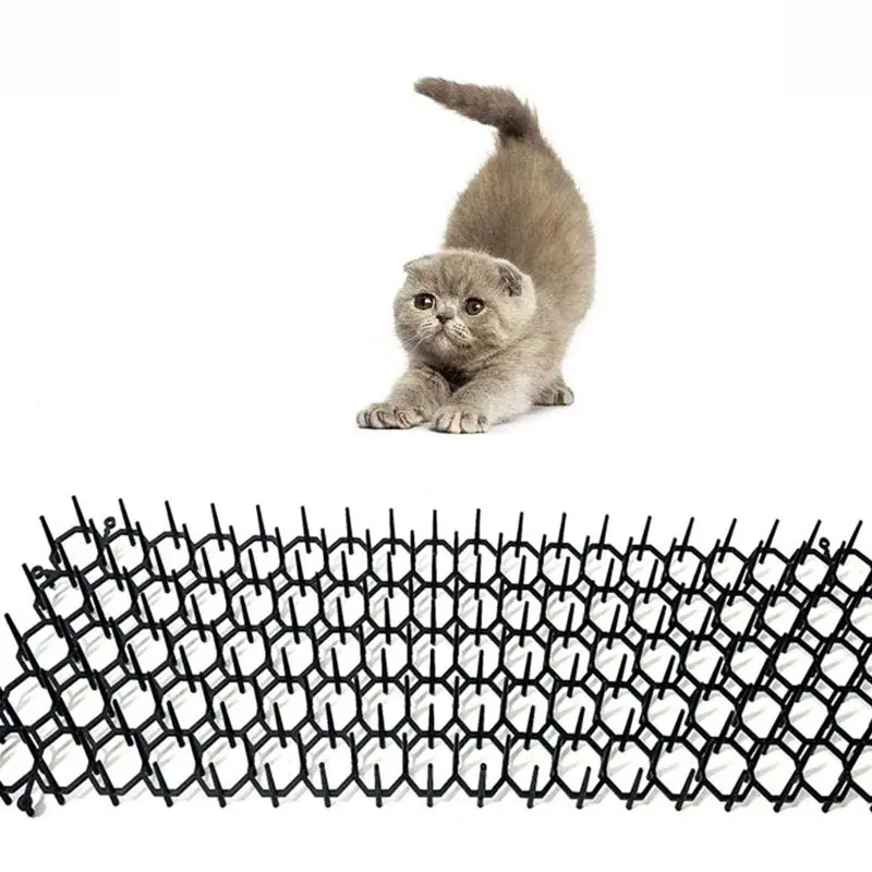 Anti-cat spikes, popular Amazon cross-border product, best-selling anti-cat net, manufacturer of transparent anti-cat spike mats