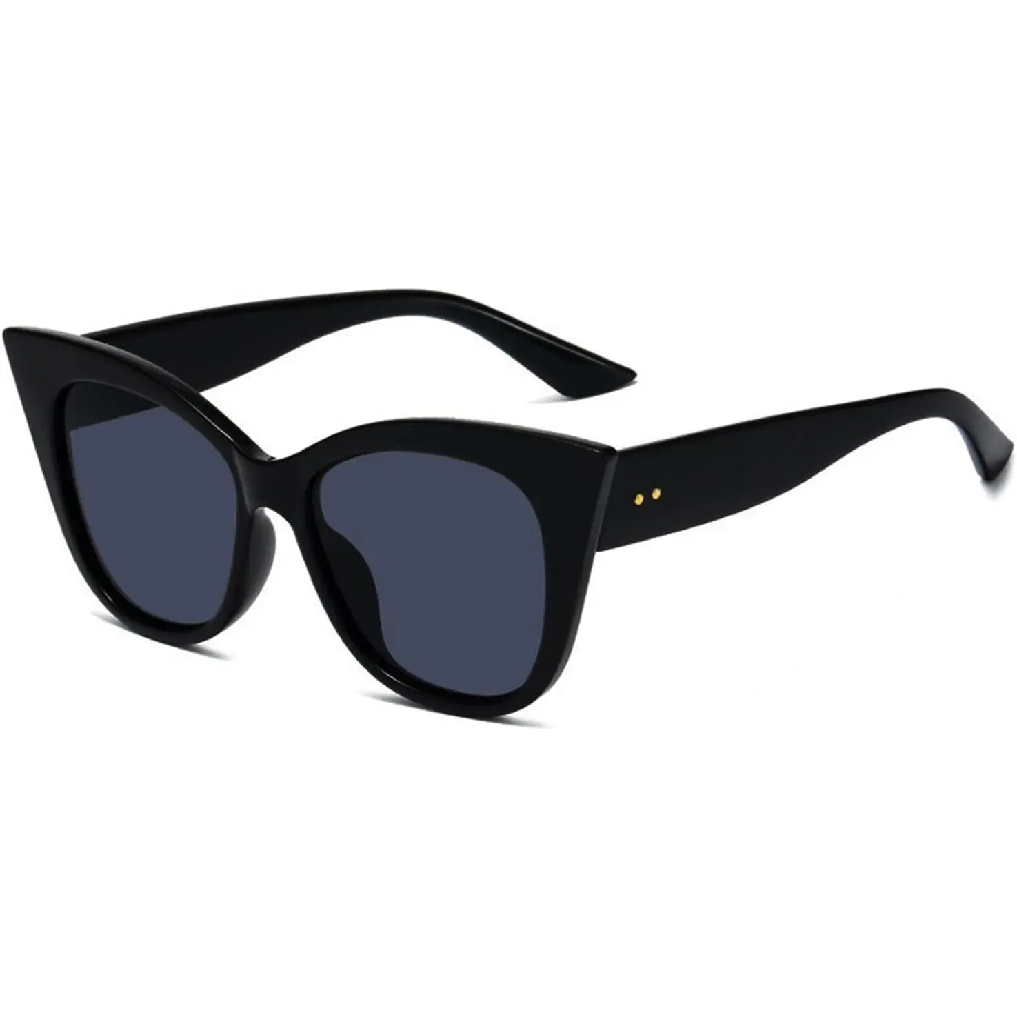 Eye Sunglasses for Women Retro Cateye Frame -  90s UV400 Protection Sunnies, Chic Shades for Small