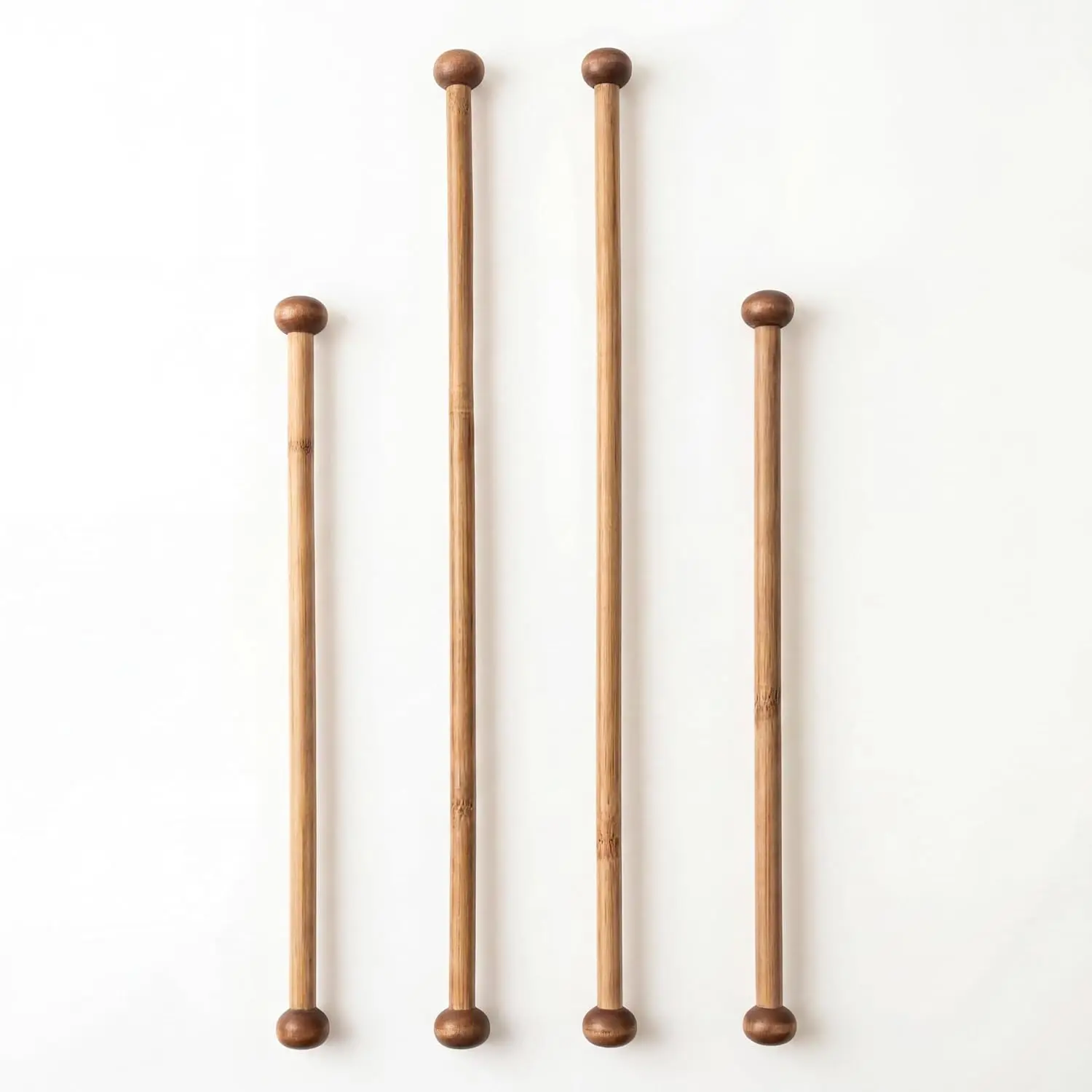 Wooden Closet & Tapestry Rods - 12in & 9in Solid Dowels, Smooth Surface, Durable, Easy Installation, for DIY Enthusiasts & Closet Decor