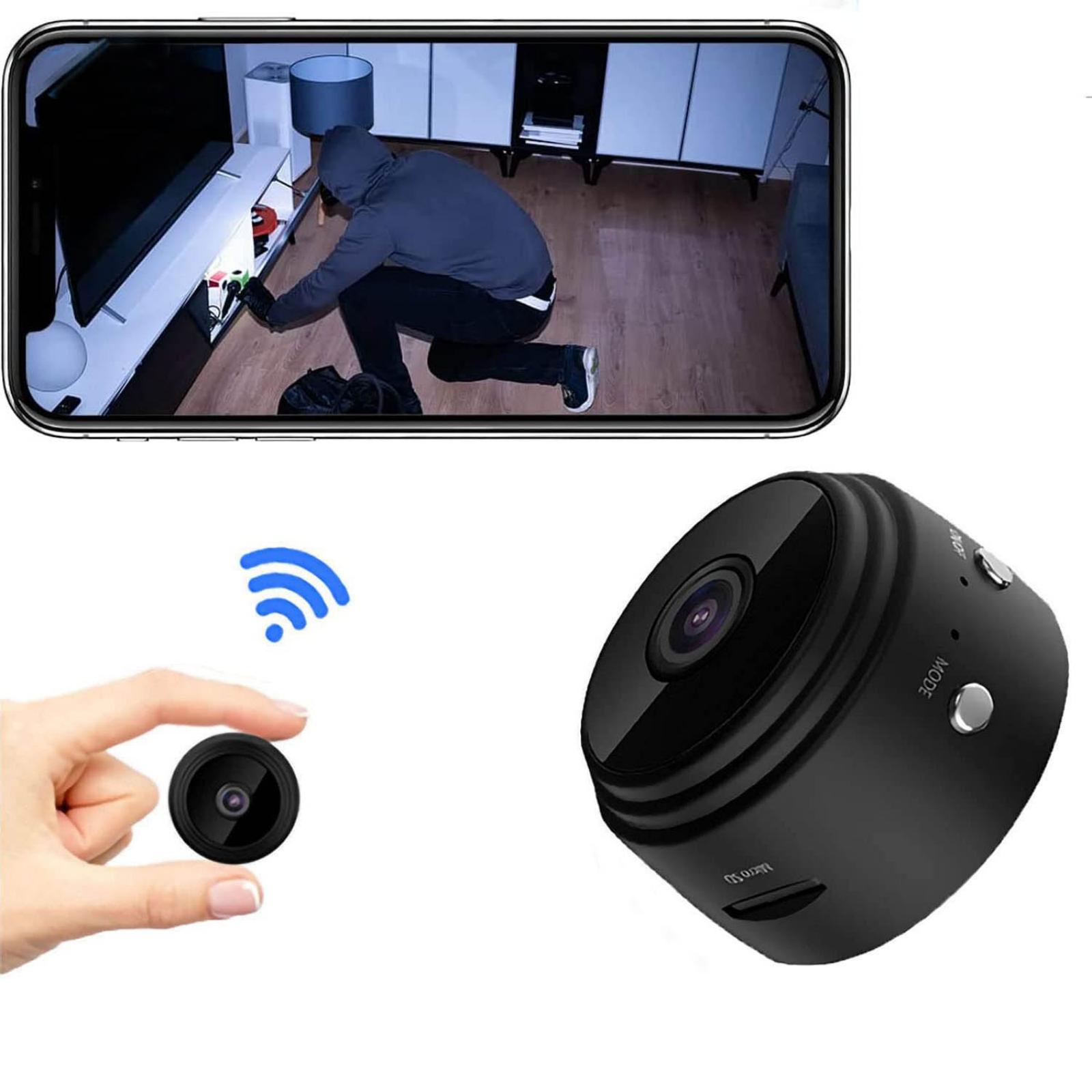 3-Pack A9 Mini Indoor Camera, USB Powered Compact Camera for Home, Office, Garage, Room & Small Space Observation 3-Pack A9 Mini Indoor Camera, USB Powered Compact Camera for Home, Office, Garage, Room & Small Space Observation
