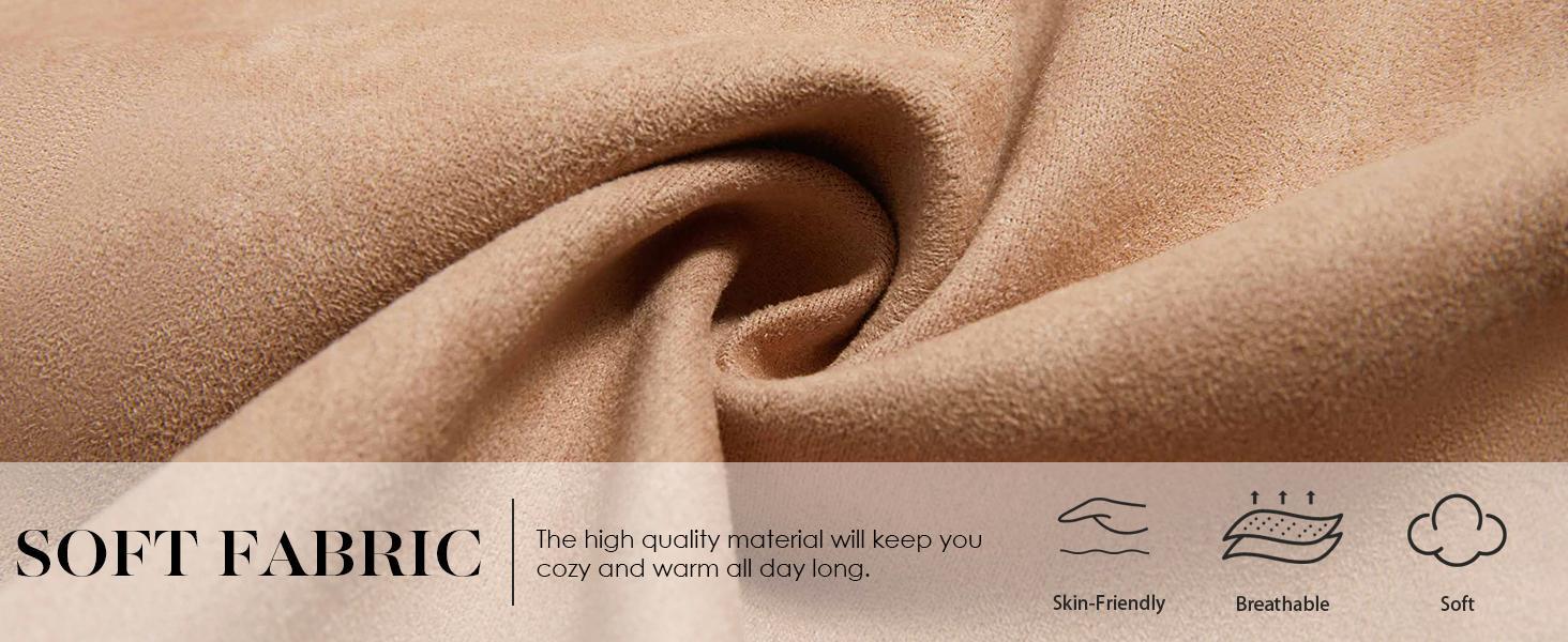 Imily Bela Womens Faux Suede Leather Jackets Casual Cropped Coats Vintage Button Down Shackets