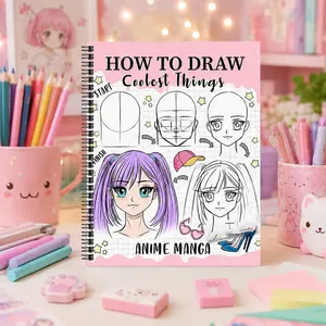 How to Draw Cool Anime Comics: Sketch Tutorial Guide, Release Your Imagination, Explore the Wonderful World of Anime Art