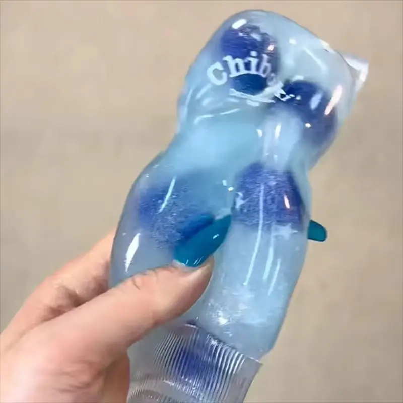 Toothpaste Shapeable Gel Squishy Toy, Ultra Soft Non-Sticky Slow-Rebound ASMR Sensory Fidget for Stress Relief, Gift for Kids & Adults