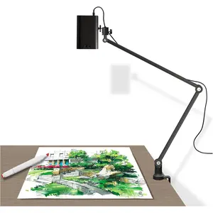 Drawing Projector, Art Projector for Tracing, Tracing Drawing Tool  Sketcher Cake Cookie Portable Mini  Phone Movie Projector with Stand F