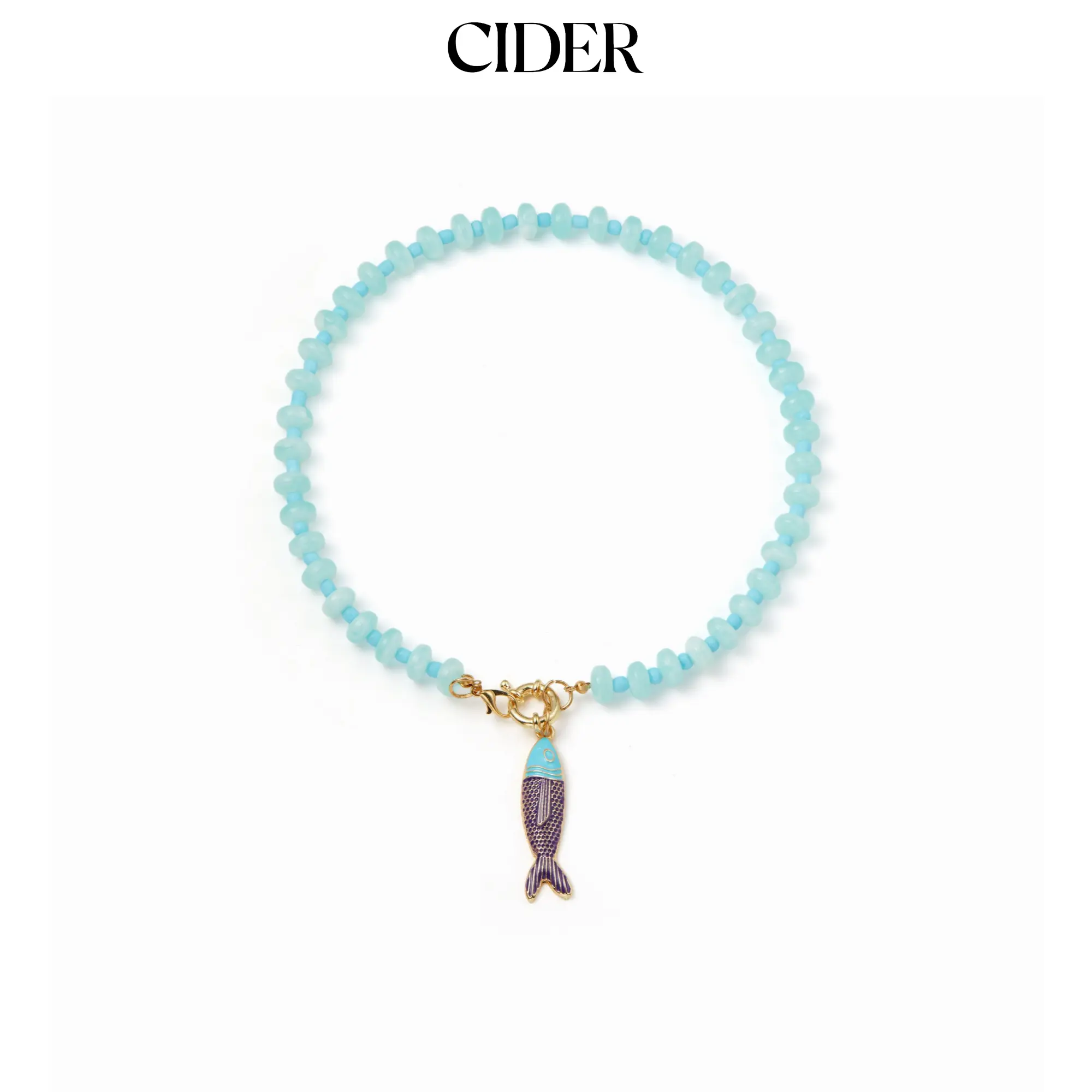 Cider FISH BEADED NECKLACE