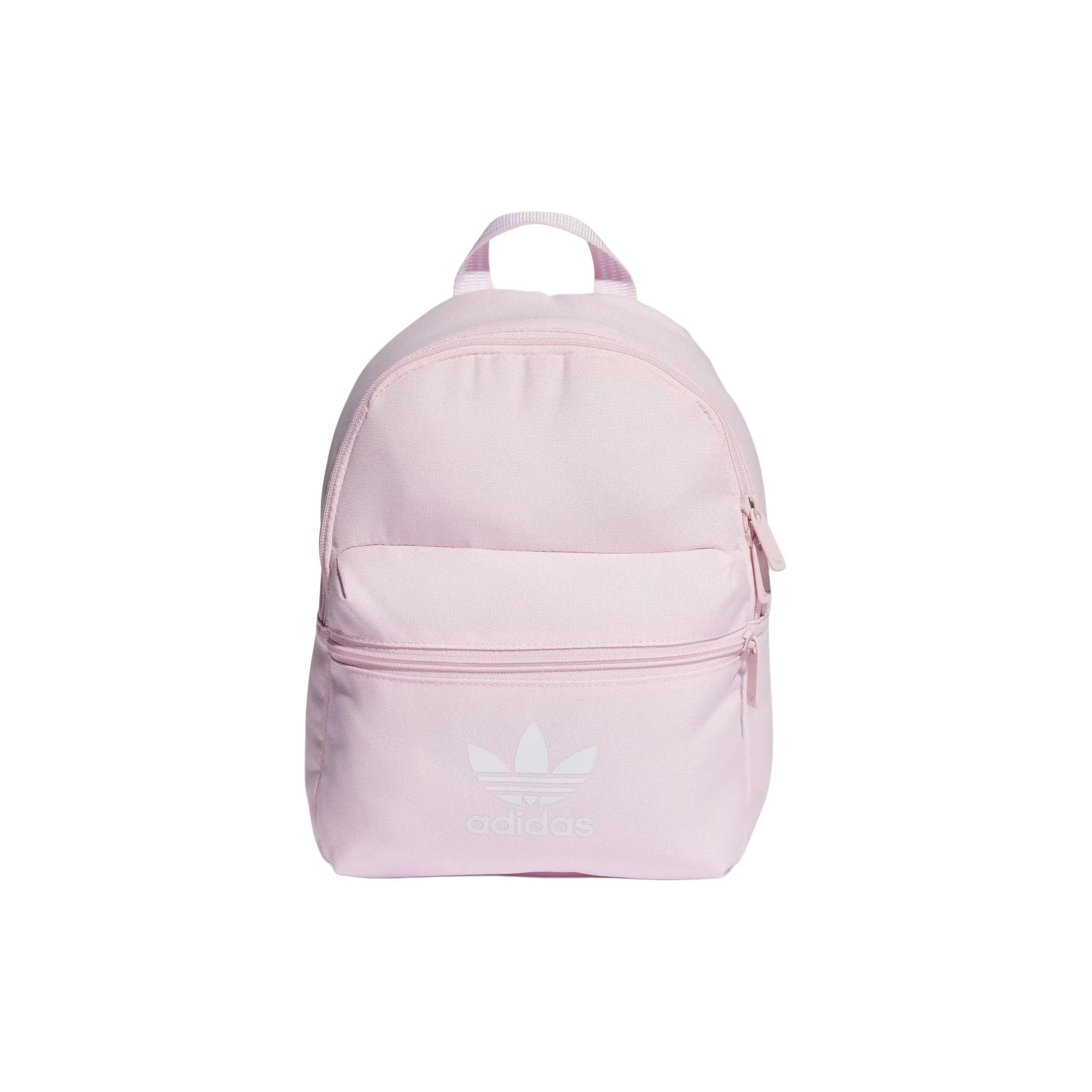 Adidas Originals Multi-Pocket Recycled Polyester Backpack for Women, Clean Pink