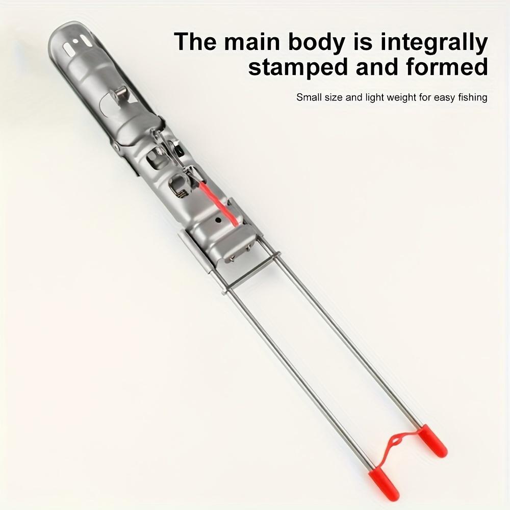 Automatic Deploy Fishing Rod Holder, High Sensitivity Dual Spring Activation Fishing Rod Holder, Stainless Steel Fishing Rod Holder for Outdoor, Fishing Rods Holder