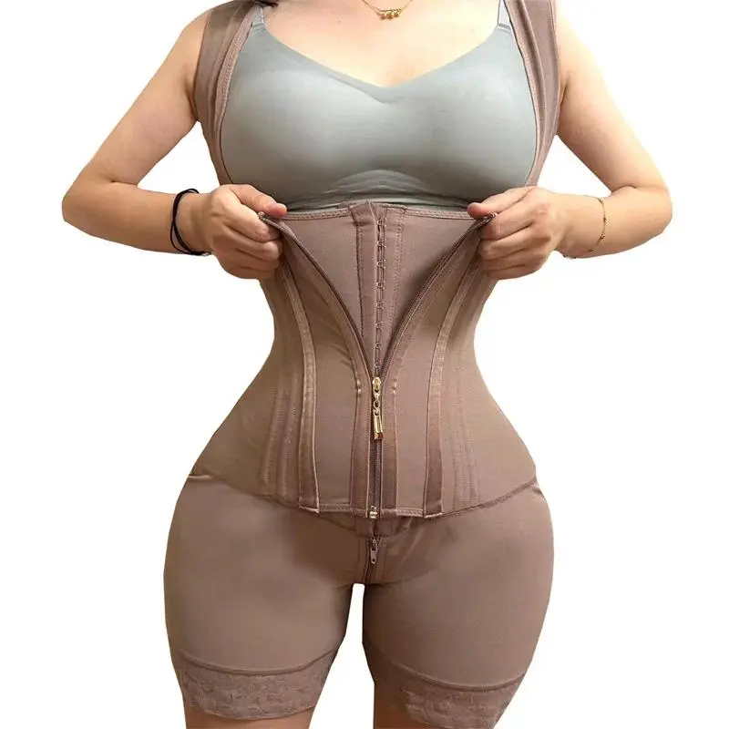 Modeling Girdle for Women Body Shapewear Waist Trainer Corset   Colombianas Shaping High Compression Post Surgery Stage 2 BBL
