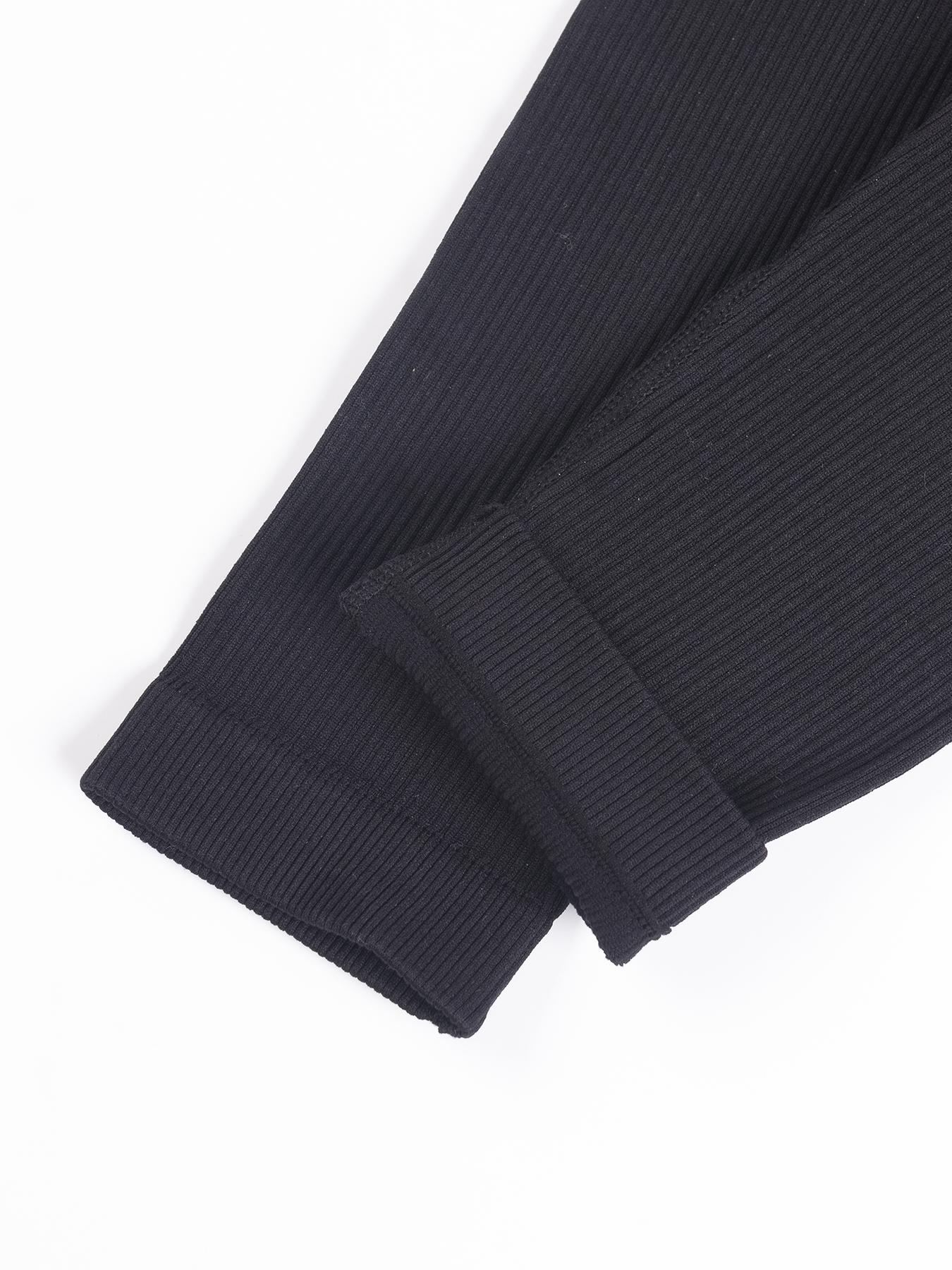 Women's High-Waisted Knit Yoga Pants, Gym Legging, Sporty Tight-Fitting Design, Perfect Fit & Comfortable Fabric, Essential Fitness Gear