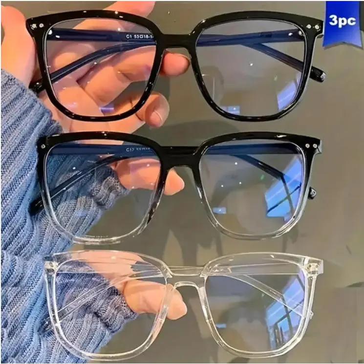 Women's High-Quality Square Eyeglass Frame for Casual Wear, Modern Design with Clean Lines