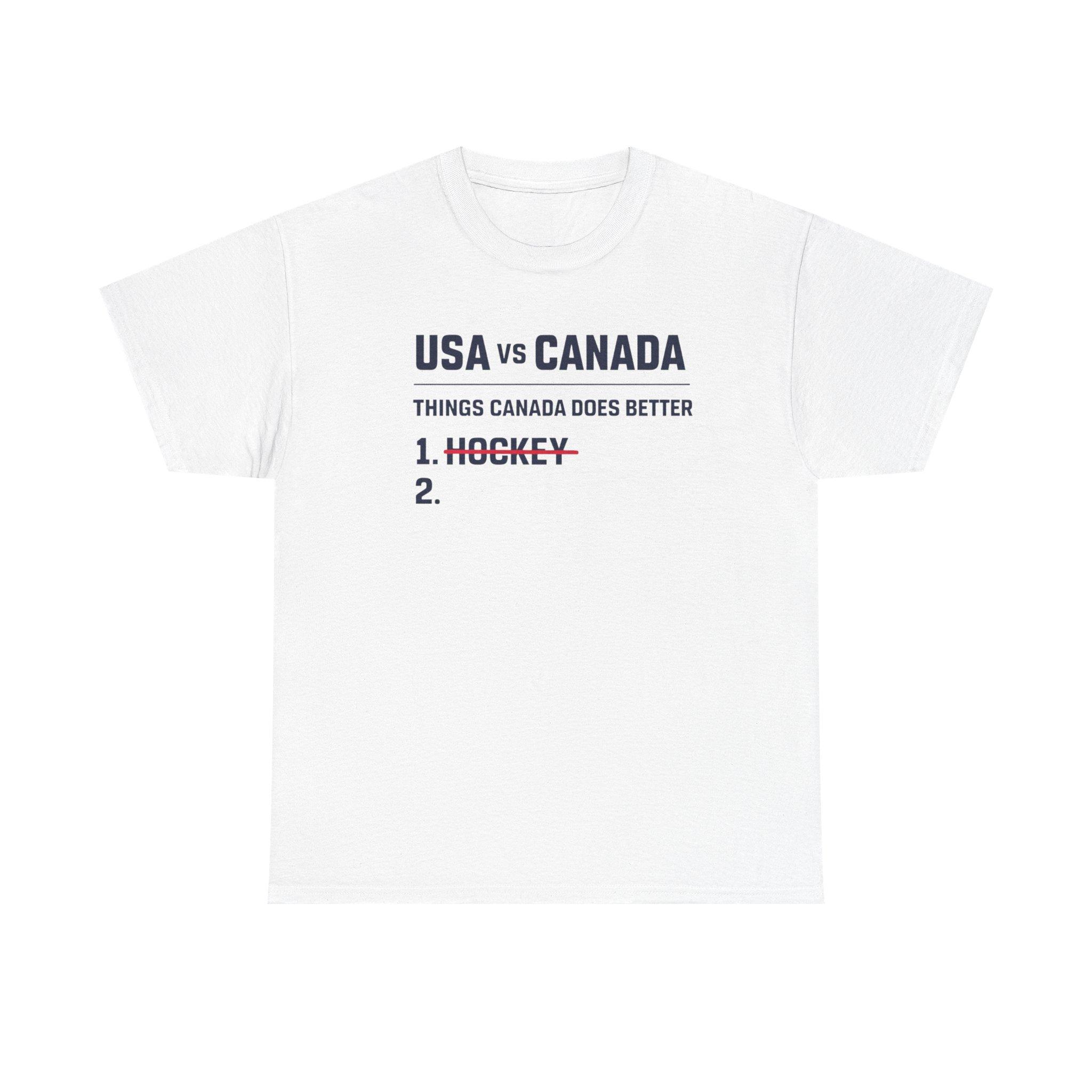 Funny USA Hockey Father's Day T-Shirt| Casual Sporty Short Sleeve Gift for Hockey Dads