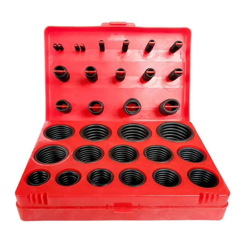 Metric Universal O-Ring Washer, Nitrile Rubber O Ring SAE Metric Rubber Washer for Plumbing Automotive Faucet Repair
