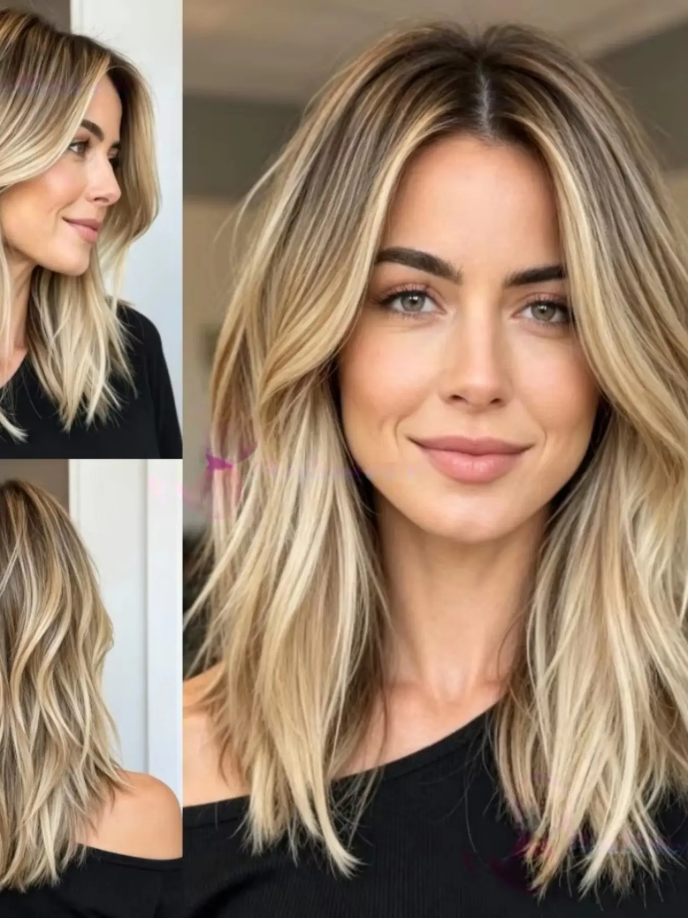 14-Inch Wavy 100% Human Hair Blonde Wig, Soft Bright Color, 13x4, Density 150, Baby Lace Front, Daily Wear for Women