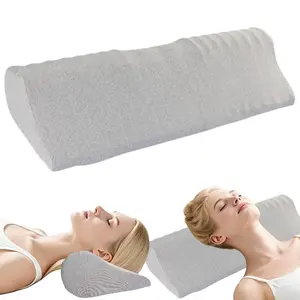 Cervical Neck Roll Pillow for Neck Uncomfortable Relief, High-Density Memory Foam Sleeping Decompression Support, Shoulder Relaxer & Neck Bolster, Memory Foam Neck Bolster Support Pillow and Shoulder Relaxer for Stiff Relief, Neck Support Pillow Bed
