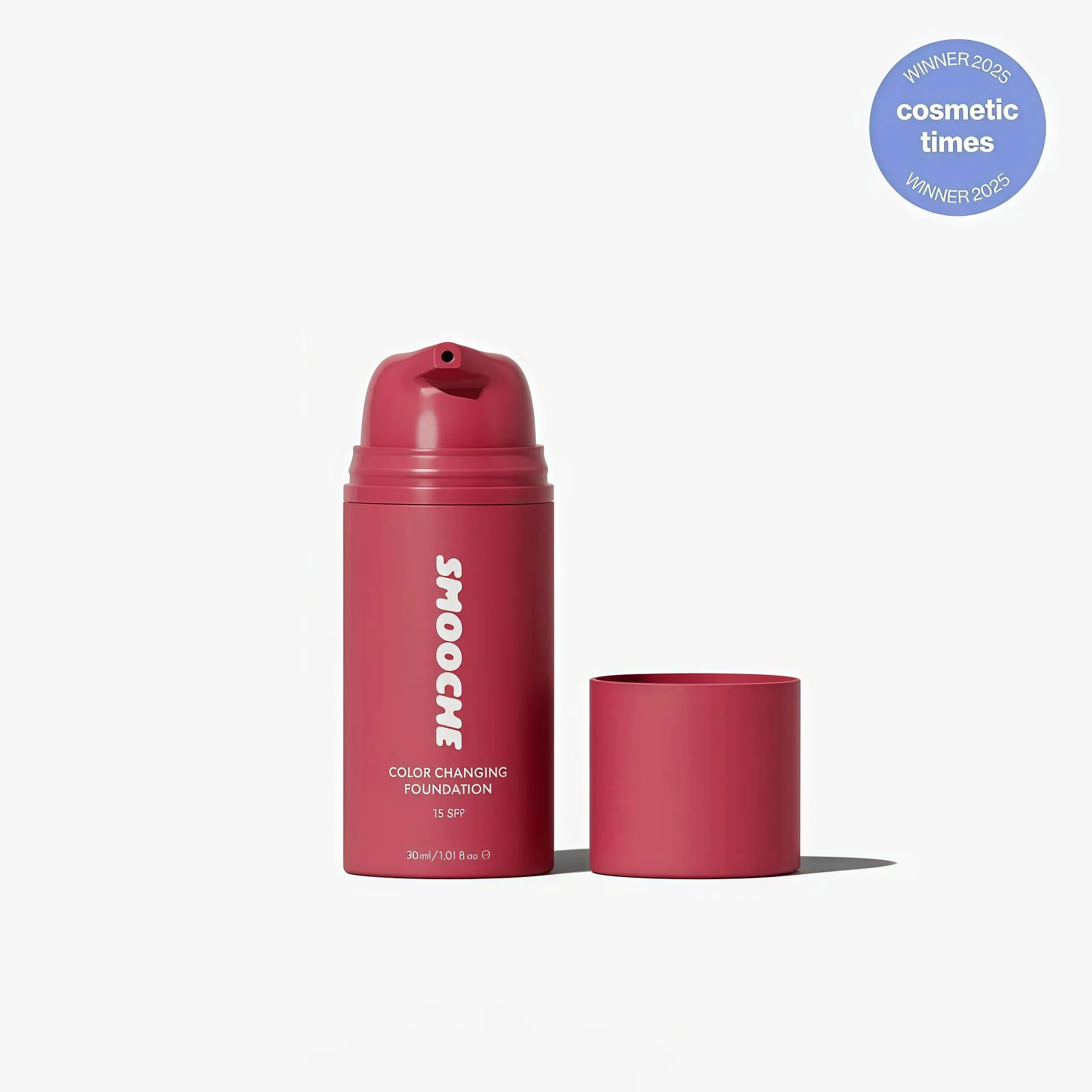 Color Changing Foundation - 30 ml Bottle, SPF Sun Protection, 24H Wear, Vegan, Cruelty Free Brands, Perfect Match Liquid Makeup, Flawless Concealer Cosmetic