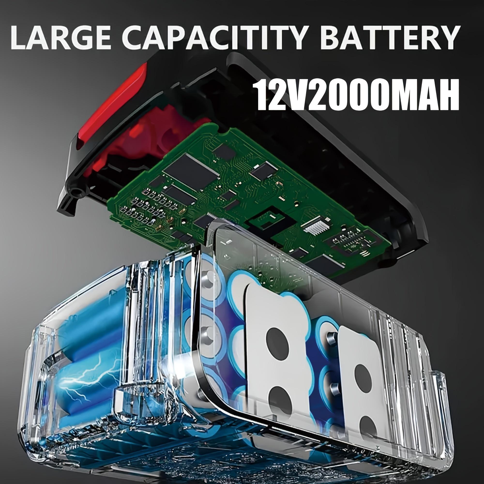 Mini electric chainsaw, cordless chainsaw, tool set for men, 8inch electric chainsaw, with tool box, portable handheld saw, used for tree pruning, wood cutting, gardening tool gift, Halloween and Christmas gift