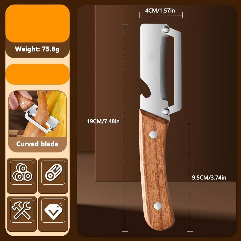 2PCS Versatile Multi Functional Stainless Steel Vegetable Fruit Peeler for Kitchen Quick and Easy Sugarcane Pineapple Peeling Efficient Tool for All Fruits and Vegetables 2PCS Versatile Multi Functional Stainless Steel Vegetable Fruit Peeler for Kitchen Quick and Easy Sugarcane Pineapple Peeling Efficient Tool for All Fruits and Vegetables