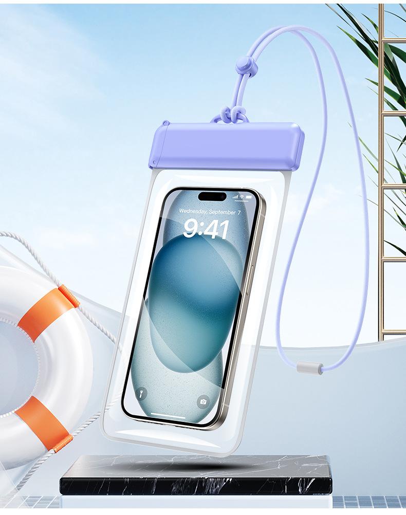 Mobile phone waterproof bag, touch screen diving cover, swimming takeaway rider special hot spring dust bag, waterproof mobile phone cover Mobile phone waterproof bag, touch screen diving cover, swimming takeaway rider special hot spring dust bag, waterproof mobile phone cover