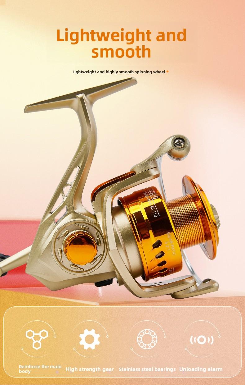 Spinning Reel for Raft Lure Long Casting Sea Rod Anchoring Rock Fishing Durable Corrosion Resistant Smooth Spool Drag System Comfortable Grip Lightweight Portable Large Cast Net with Sinker cane pole loudest Steel Cowboy Bull Cutter Knife