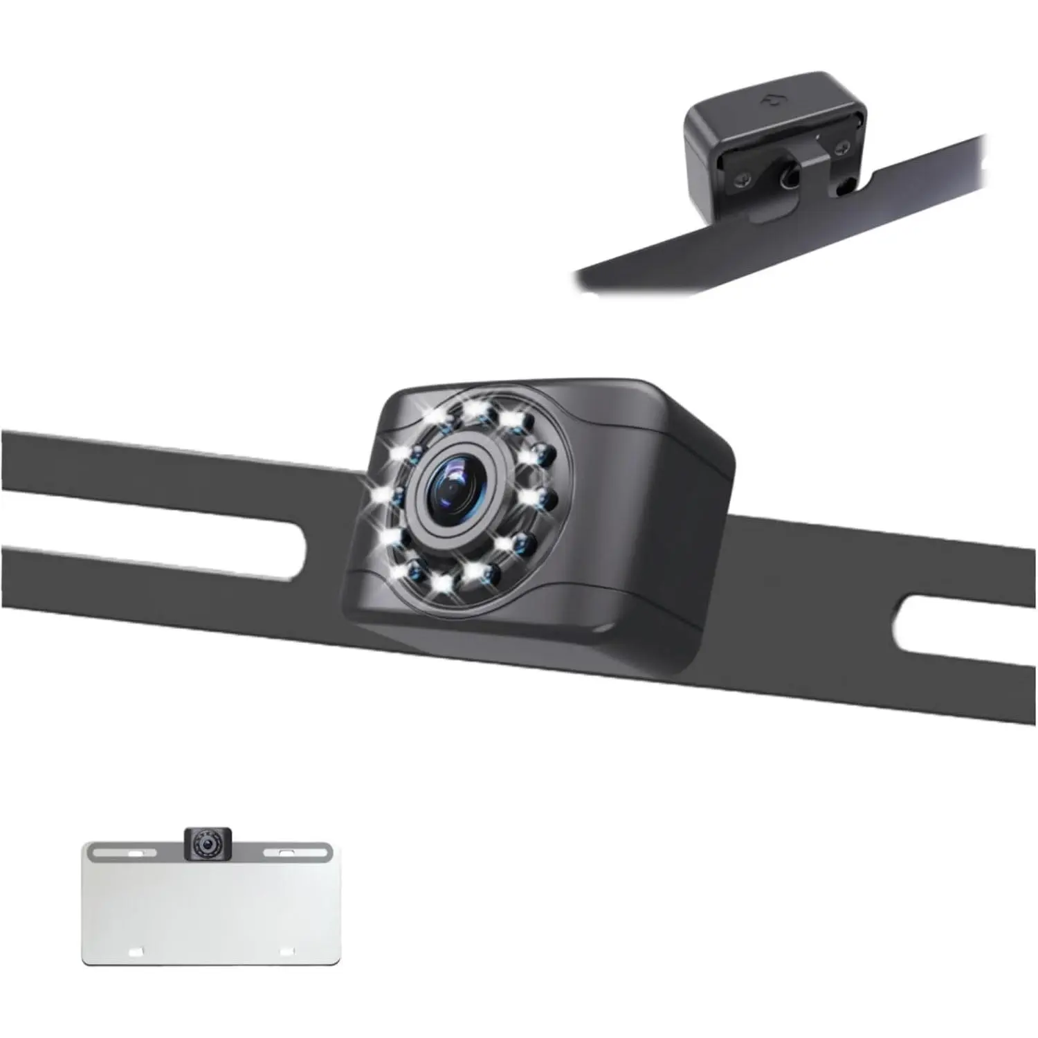 X1 Ntsc Backup Camera for   Plate Reverse Cam, IP69  Rearview Camara de Reversa de Auto Clear Night Vision, 149  Wide View Angle - NTSC 12V