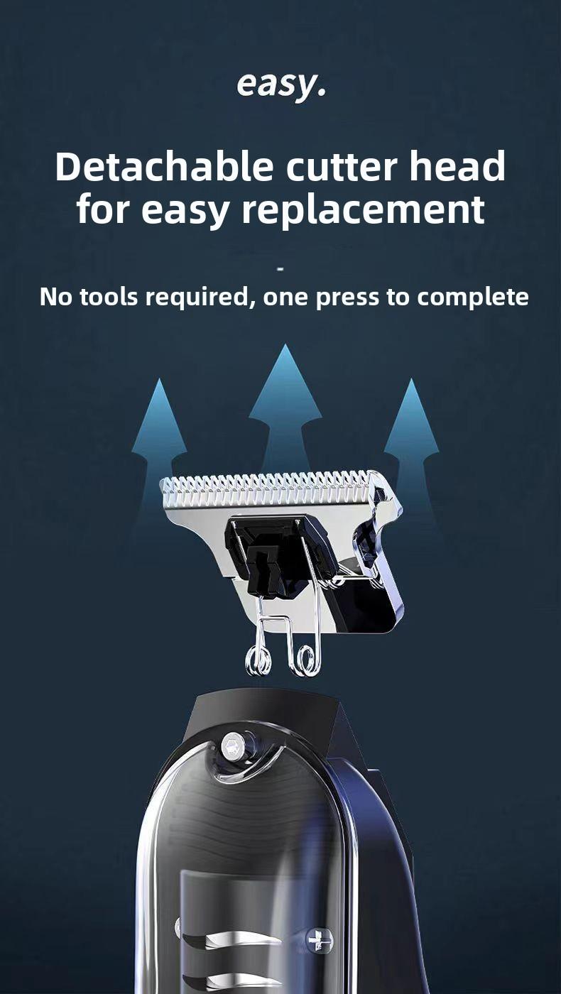 Hair clipper, electric trimmer, hair shaving machine, home-use hair clipper, professional salon-grade, rechargeable, cordless