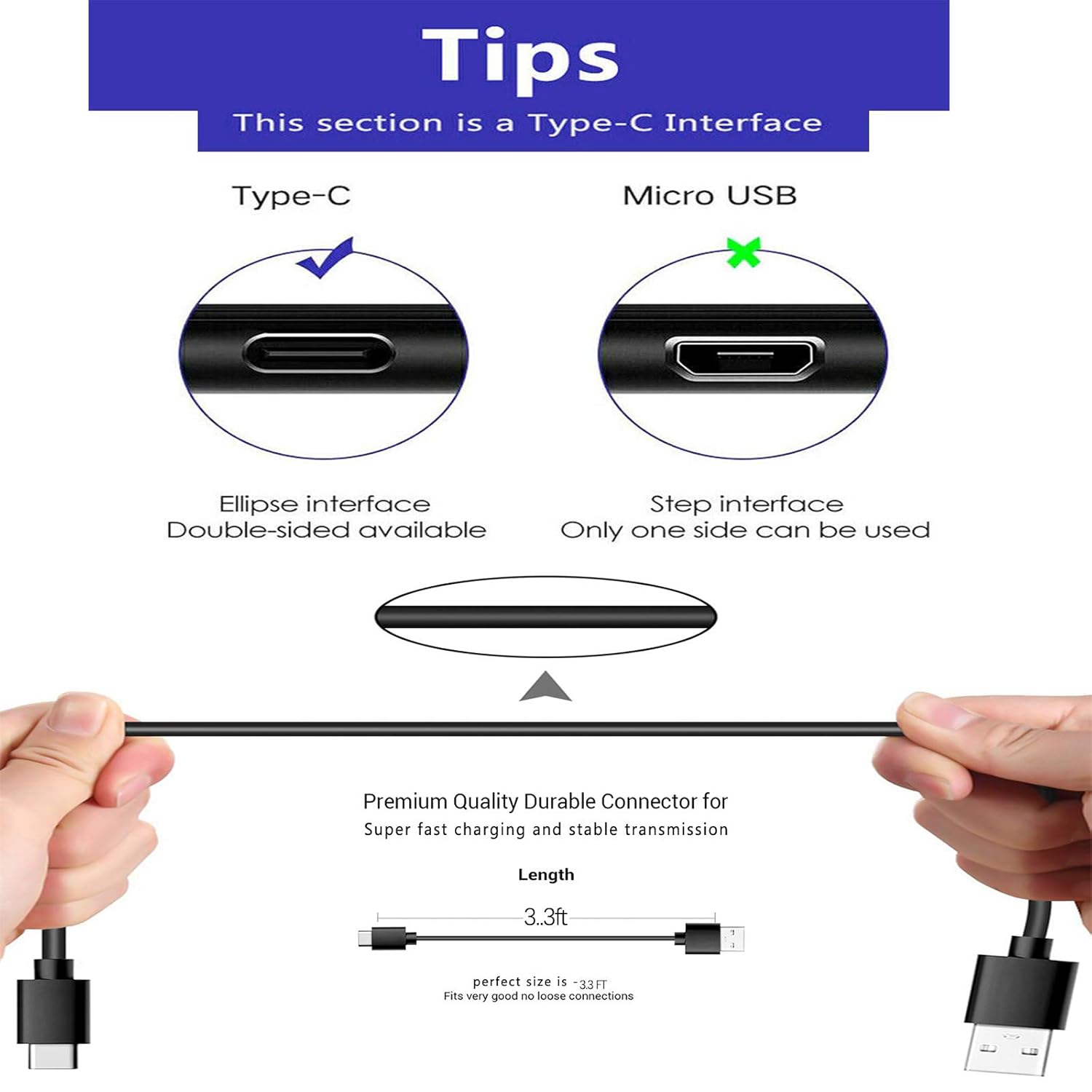 Replacement USB Type C Charge Cord   for  Series S/X and  Elite Controller Series 2  ,PS5 Controller Wire PS5 Dual Sense,/Pro/Lite Controller,Steam Deck (6.6 FT