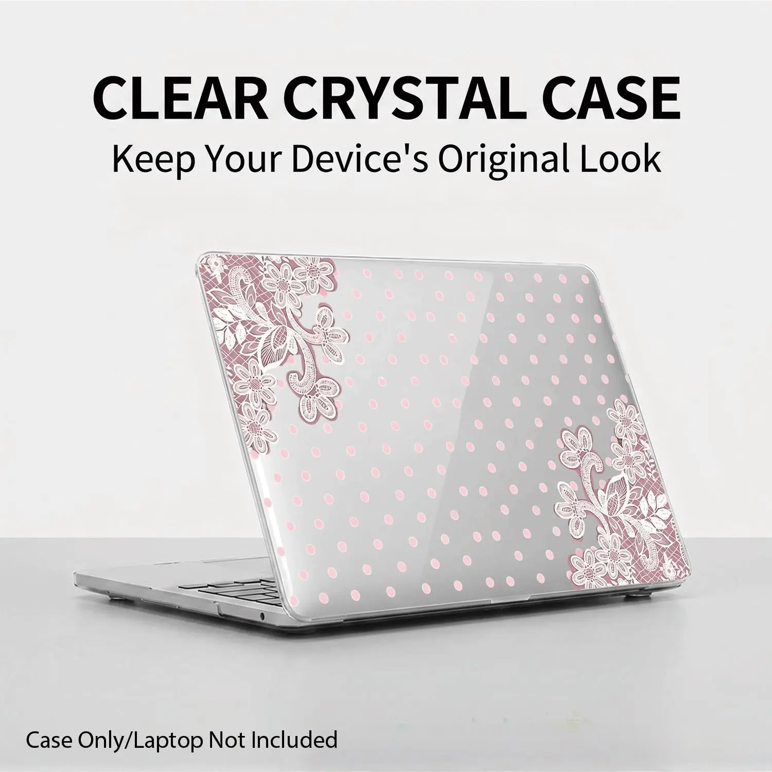 Clear Crystal Shockproof Case for MacBook/matebook,Full Transparent Hard PC Cover with Cooling Vents,Snug Fit Laptop Shell,Macbook Protective Cover,compatible with 13 Neo/13.3 Air/13.3 Pro/13.6Air/14.2 Pro/15Air/16.2Pro/D16/14 Ultra