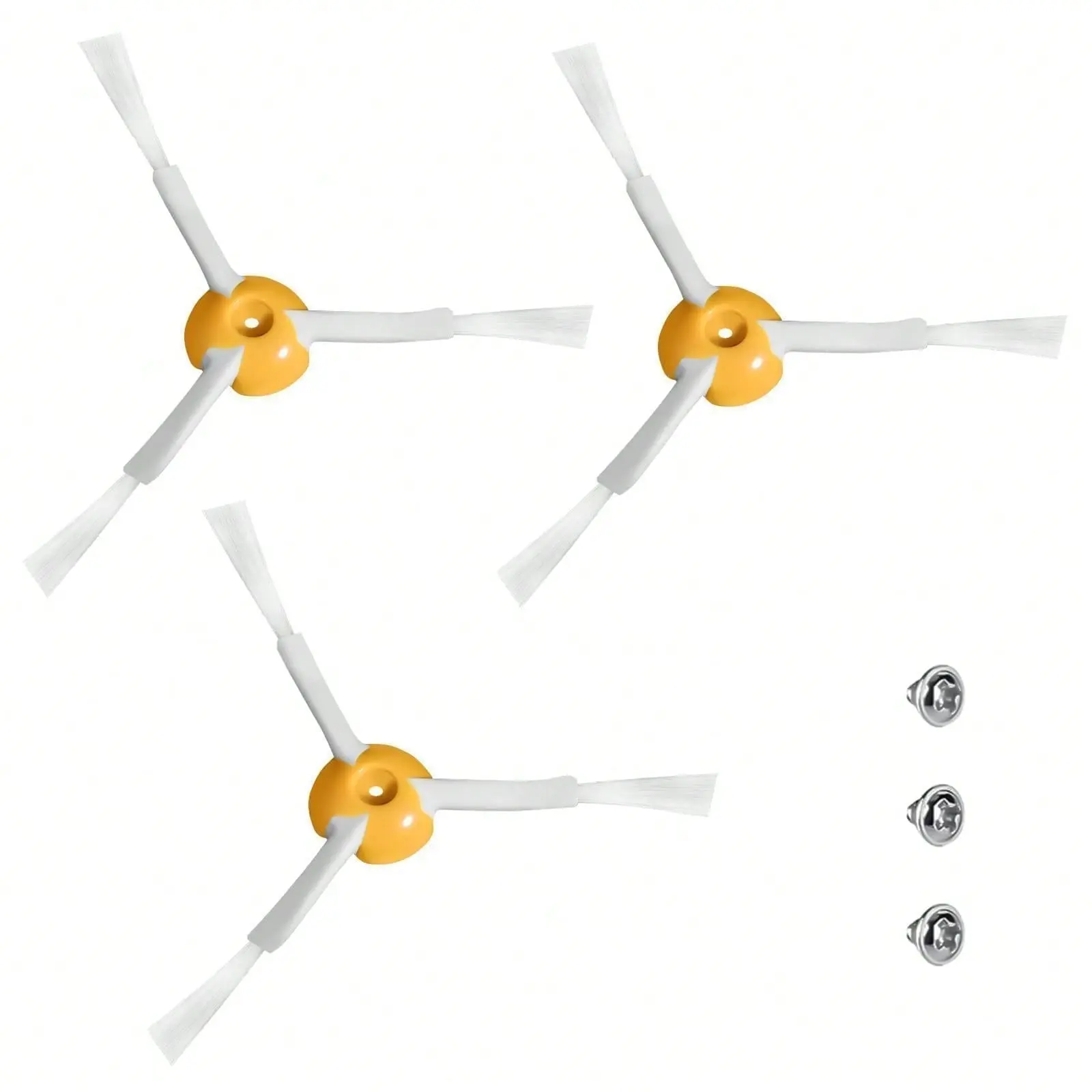 Replacement Side Brush Kit for Irobot Roomba Series 500 600 700, Vacuum Robot Cleaner Accessories, Easy Installation, Durable Design