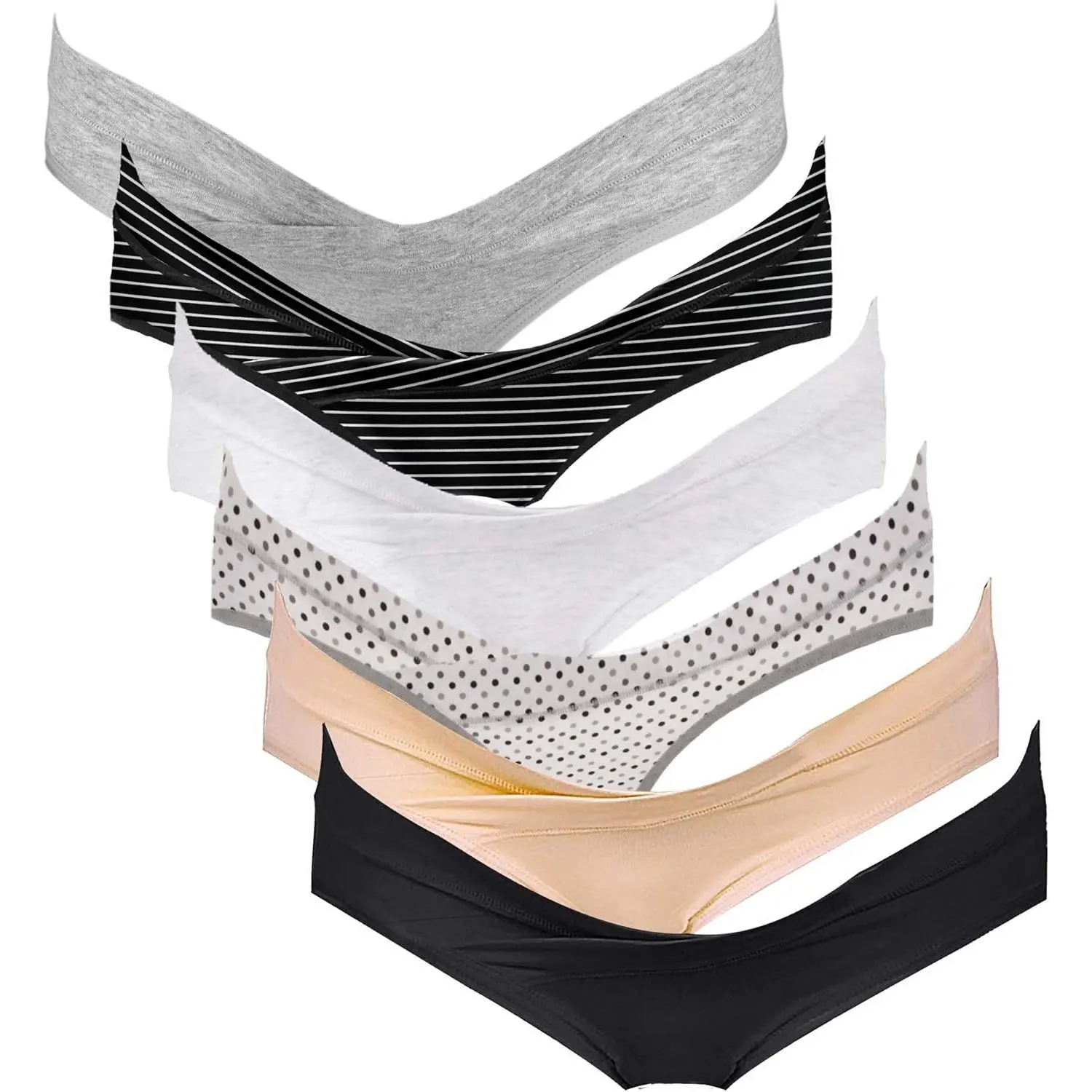 Cotton Maternity Underwear Under the Bump Pregnancy Postpartum Bikini Panties