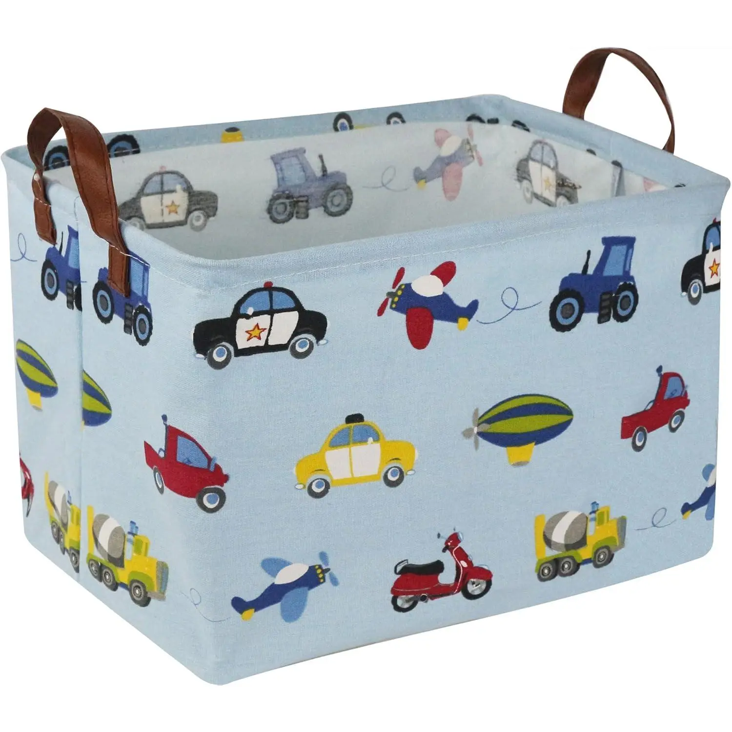 Rectangle Storage Basket, Storage Bins with Handles, Books Box, Gift Baskets(Car)